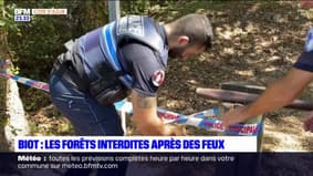 Alpes-Maritimes: l'accès aux forêts de Biot interdit après sept départs de feu en une semaine