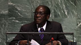 Le président zimbabwéen Robert Mugabe le 26 septembre 2012 aux Nations unies