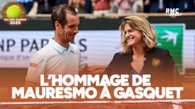 Roland Garros : "Richard Gasquet c'est l'amour pur du tennis" selon Mauresmo