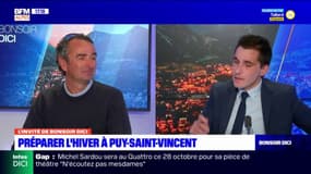 Saison hivernale: pour Laurent Prampolini, directeur des remontées mécaniques de Puy-Saint-Vincent, il y a encore "quelques incertitudes"