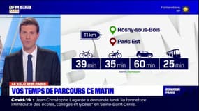 Vélo BFM Paris: L'itinéraire du jour entre Rosny-sous-Bois et Paris Est 