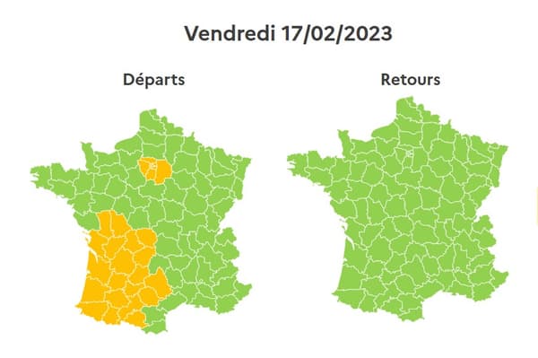 Le trafic est classé orange en Ile-de-France ce vendredi 17 février.