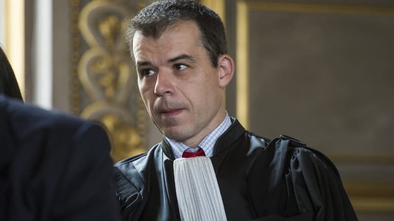 Le juge Fabrice Burgaud à la Cour de cassation à Paris en mai 2014.