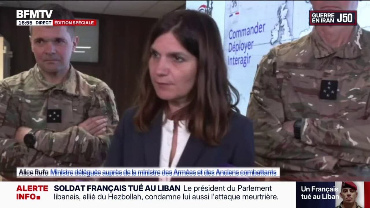 Alice Ruffo Soldat français tué au Liban:
