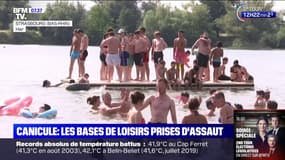 Canicule: les bases de loisirs prises d'assaut samedi