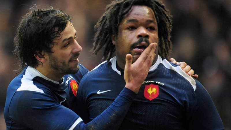 Clément Poitrenaud et Mathieu Bastareaud, deux absents de cette tournée qui doivent rattraper le wagon du XV de France