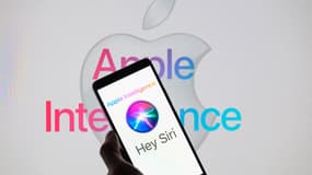 L'assistant Siri sur un smartphone.