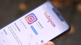 L'application Instagram pour smartphone.