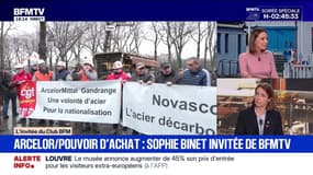 "La France est un pays de bas salaires", affirme Sophie Binet, secrétaire générale de la CGT 