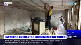 Pour faire baisser la facture lors d'un chantier, certains particuliers prêtent main forte