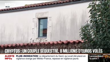 Cryptomonnaies: un couple séquestré en Charente-Maritime, 8 millions d'euros volés