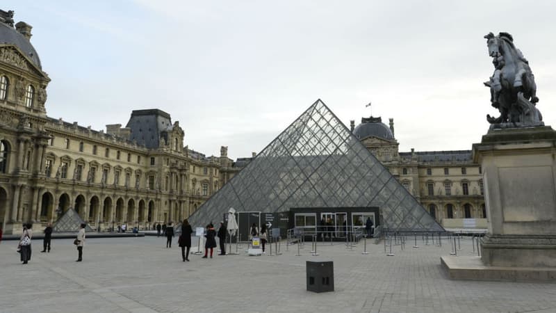L'esplanade du Louvre a été choisie par Emmanuel Macron, pour fêter sa victoire s'il est élu au second tour de l'élection présidentielle.