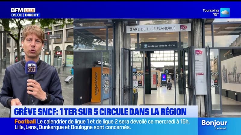 Une grève SNCF perturbe le trafic des trains aujourd'hui