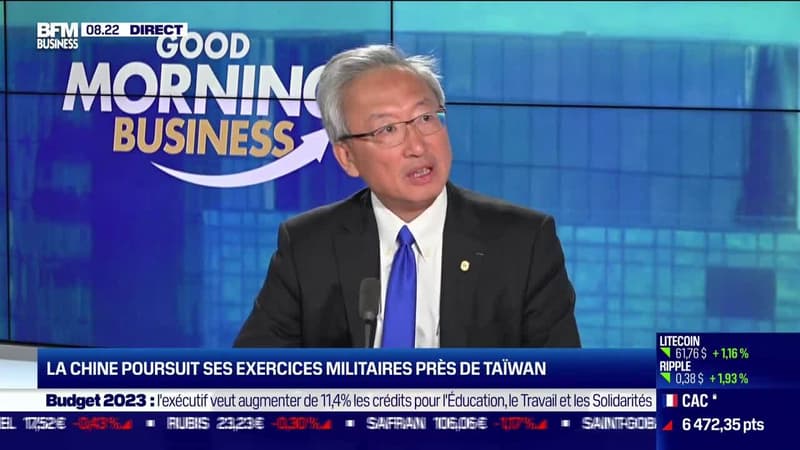 François Chih-Chung Wu (représentant de Taipei) : La Chine poursuit ses exercices militaires près de Taïwan - 08/08