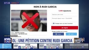 Une pétition contre Rudi Garcia à l'OL recueille plus de 5000 signatures