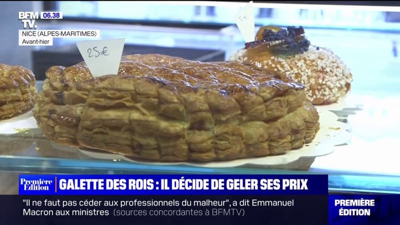 Malgré l'inflation, ce boulanger niçois s'engage à geler les prix de ses galettes