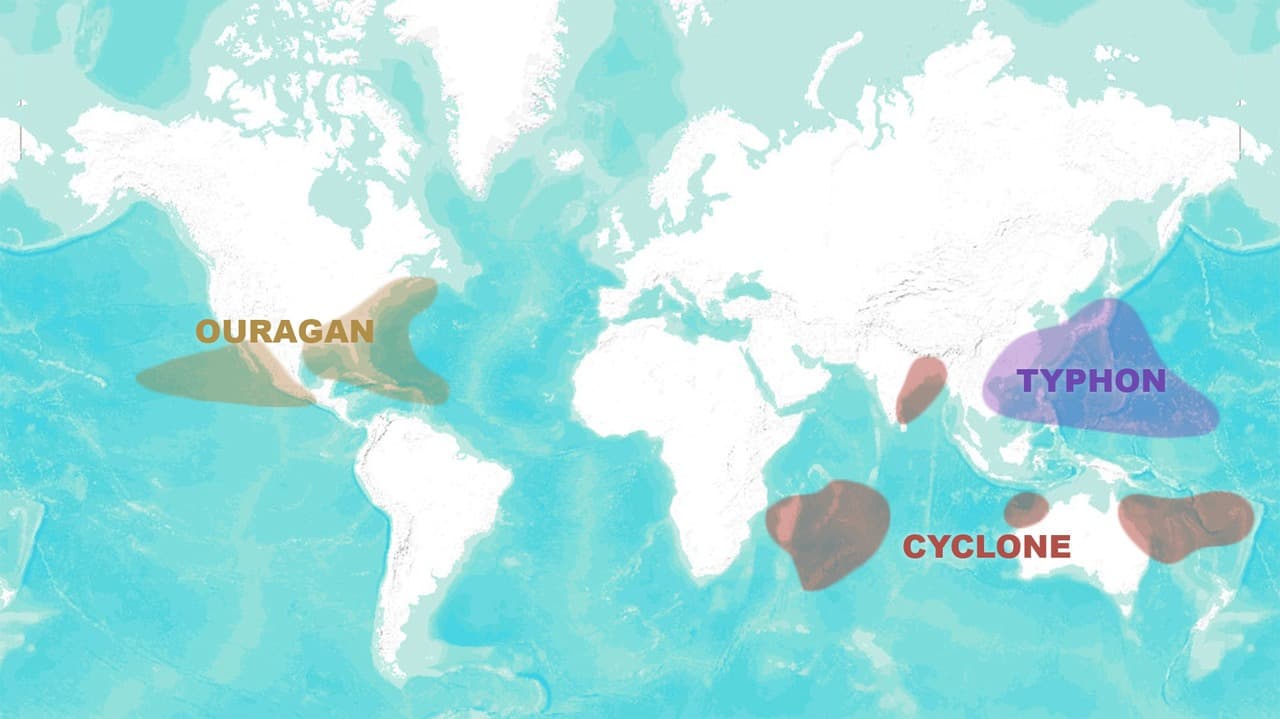 Ouragans, Cyclones, Typhons… Quelle Différence