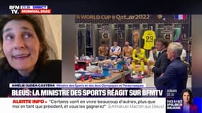 Les Bleus sur les Champs-Élysées? Amélie Oudéa-Castéra, la ministre des Sports, affirme "ne pas avoir la confirmation des différents scénarios"
