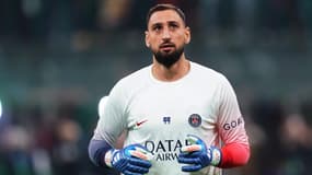 Gianluigi Donnarumma avec le PSG le 7 novembre 2023