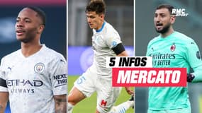 Donnarumma, Sterling, Balerdi... Les 5 infos mercato du 15 juin à la mi-journée 