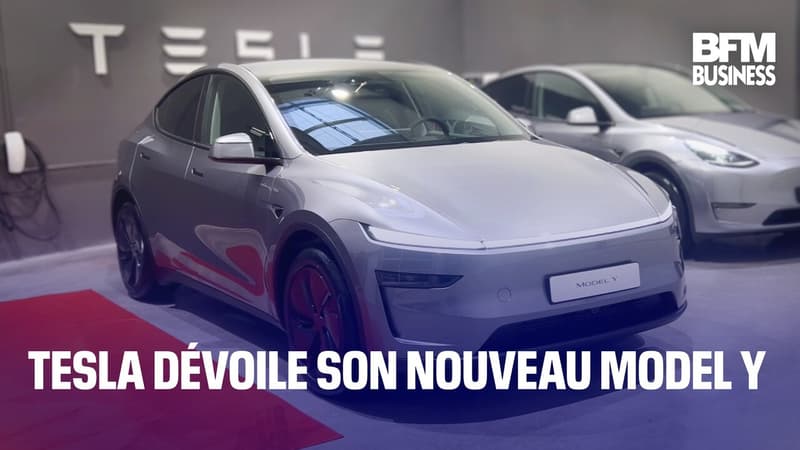 Tesla dévoile son nouveau Model Y