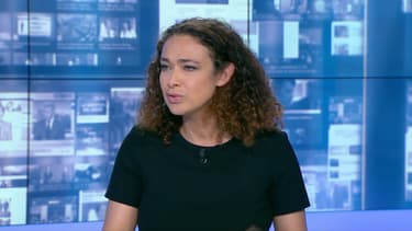 La rabbin Delphine Horvilleur invitée de BFMTV, le 5 juillet 2017.