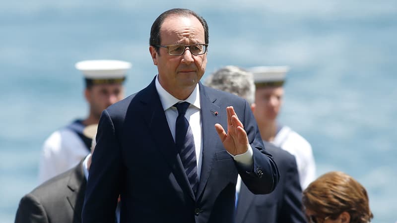 François Hollande, ici lors de son voyage officiel en Australie en plein milieu de l'affaire Jouyet-Fillon