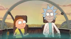 Une scène de la septième saison de "Rick & Morty"