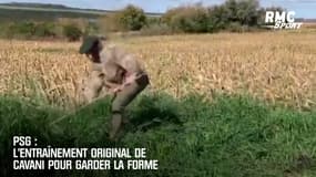 PSG : L'entraînement original de Cavani pour garder la forme