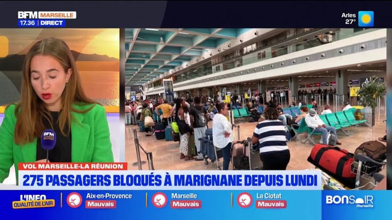 275 passagers bloqués à Marignane depuis lundi