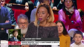  #Larem - @joelle_dago au député LREM @sonjoachim : "Vous n'êtes pas un député, vous êtes un voyou de la République !"  #GGRMC