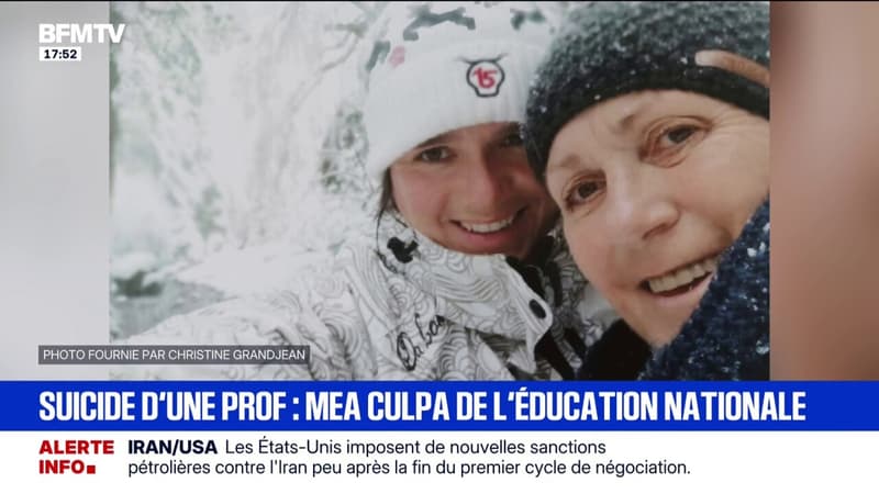Suicide de Caroline Grandjean: l'enquête administrative diligentée par l'Éducation nationale a conclu une "défaillance institutionnelle dans le soutien"