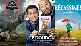 "Jurassic World: Fallen Kingdom", "Le Doudou" et "Bécassine!", à l'affiche cette semaine.