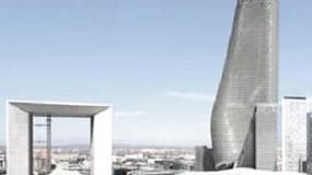 La tour Phare, en projet à La Défense