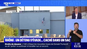 Rhône : un détenu s'évade... caché dans un sac - 13/07