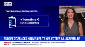 LES ÉCLAIREURS - Budget 2026: ces nouvelles taxes examinées à l'Assemblée nationale