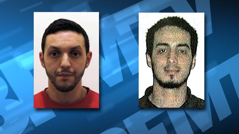 Mohamed Abrini et Najim Laachraoui, complices de Salah Abdeslam encore recherchés par les autorités.