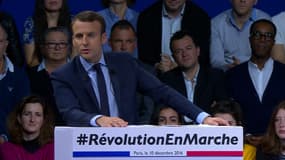 Emmanuel Macron, ce samedi à Paris
