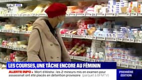 Les courses restent une tâche majoritairement effectuée par les femmes