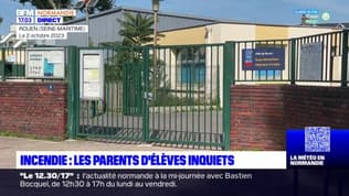 Incendie à Rouen: deux écoles sont restées fermées ce lundi, les parents ont dû s'organiser