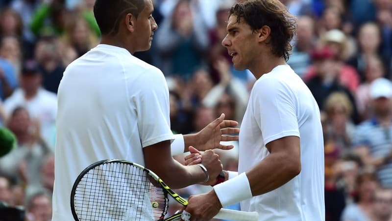 Nick Kyrgios et Rafael Nadal