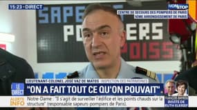 Notre-Dame: si le feu avait atteint le beffroi "on aurait perdu la cathédrale parce qu'il y aurait eu effondrement en chaîne"