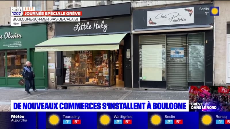De nouveaux commerces s'installent à Boulogne-sur-Mer