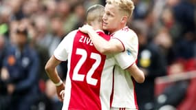 Hakim Ziyech et Donny van de Beek - Ajax