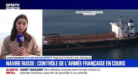 "Navire fantôme" russe: contrôle de l'armée française en cours