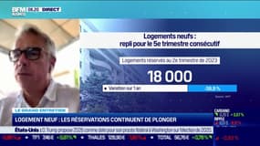 Logement neuf: les réservations continuent de plonger