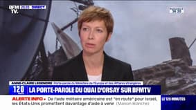 Français disparus en Israël : "Nous sommes en contact avec les autorités israéliennes, avec qui nous menons cette recherche"dit Anne-Claire Legendre (Quai d'Orsay)