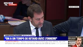 "C'est la responsabilité d'un policier ou d'un gendarme d'assumer la dénonciation de phénomènes de radicalisation." déclare Christophe Castaner devant la commission des lois du Sénat