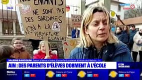 Ain: des parents d'élèves dorment dans une école menacée d'une fermeture de classe