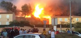 Vitrolles: les flammes au plus près des habitations - Témoins BFMTV
